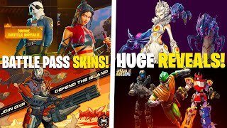 Fortnite SEASON 4 Battle Pass Skins REVEALED! New Weapons, Collabs & CHROME RETURN!