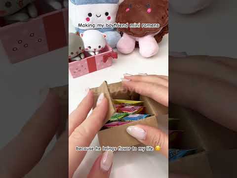 Mini makes everything so ADORBSSSS 😭😭😭 #diygift #diycrafts