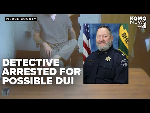 Veteran Pierce County detective arrested on suspicion of DUI after Graham car crash