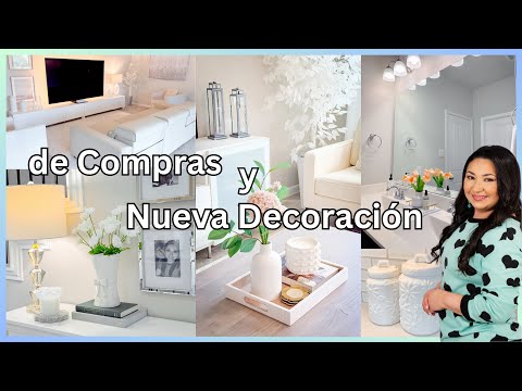 Comprando NUEVA DECORACIÓN para mi CASA / ideas para Decorar / New decor and shopping
