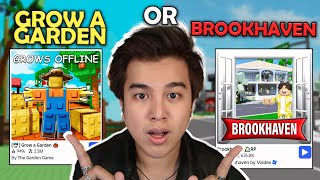 GROW A GARDEN OR BROOKHAVEN? 😲