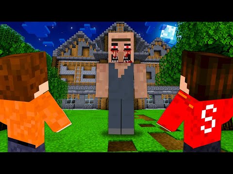 ZOSTALIŚMY ZAMKNIĘCI W DOMU STRASZNEGO VILLAGERA w Minecraft!