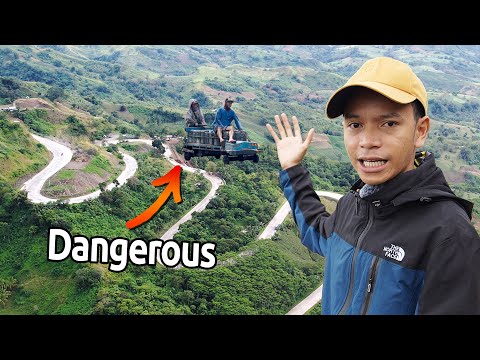 Dangerous Ride to Survive (Wooden Cart on Twisty road)