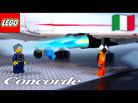 I LEGO costruiscono il CONCORDE