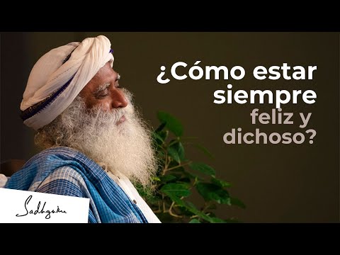 ¿Te gustaría estar siempre feliz y dichoso? | Sadhguru Español, voz doblada con IA