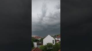 Zwei Gewitter im Zeitraffer, 31.05.2026