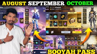 NEXT BOOYAH PASS 2025 | AUGUST SEPTEMBER OCTOBER BOOYAH PASS | FREEFIRE NEW BOOYAH PASS TAMIL 