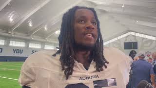 Auburn DL Dallas Walker IV on beating Baylor, playing defense with tempo