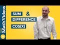 Cosine Sum and Difference Formulas