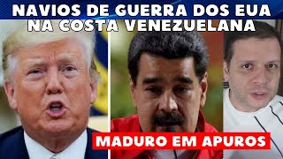 URGENTE! Maduro em apuros! Navios de GUERRA dos EUA chegando na costa venezuelana /Dino preocupa STF