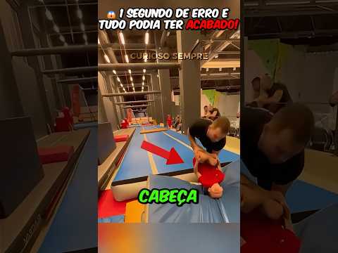 ISSO ACONTECE QUANDO UM ATLETA ERRA UM MOVIMENTO…
