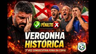 DESASTRE NA REPESCAGEM | ITÁLIA NÃO VAI PRA COPA 2026