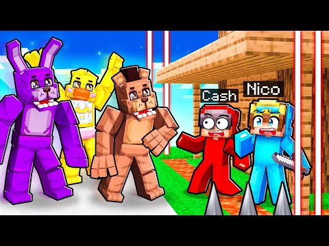 FNAF vs SECURITY HOUSE in Minecraft!