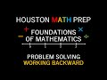Working Backward in Problem Solving