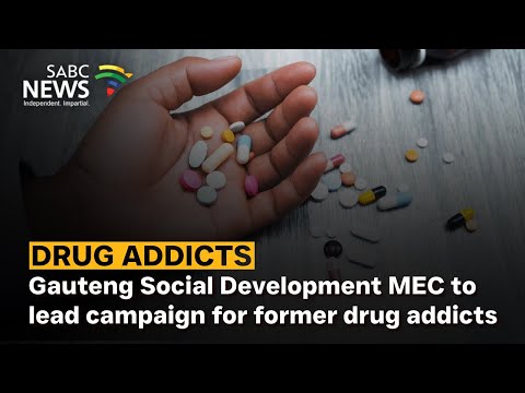 YouTube video thumbnail: Gauteng Social Development MEC to Lead Campaign for Former Drug Addicts