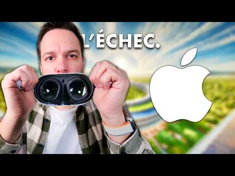 L'ÉCHEC d'APPLE : Le Vision Pro. Vraiment ?