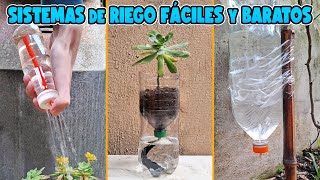 Como Hacer Sistemas de Riego Caseros Fáciles y Económicos