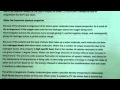 Water Cycle and Properties of Water