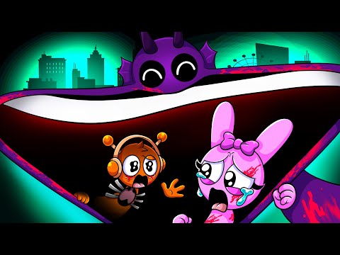 Oren x Pinki Get Eaten by DURPLE?! | Incredibox Sprunki Animation