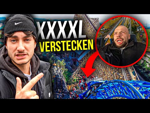 VERSTECKEN CHALLENGE IM GRÖßTEN FREIZEITPARK DEUTSCHLANDS!