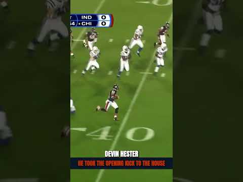 Devin Hester Starts the Super Bowl with a Kick Return TD ๐ฅ