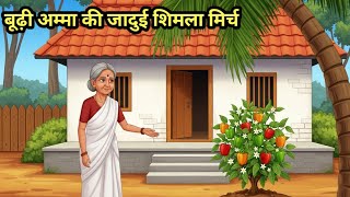 बूढ़ी अम्मा की जादुई शिमला मिर्च | Hindi Kahani | Moral Stories | Bedtime Stories | Hindi Kahaniya