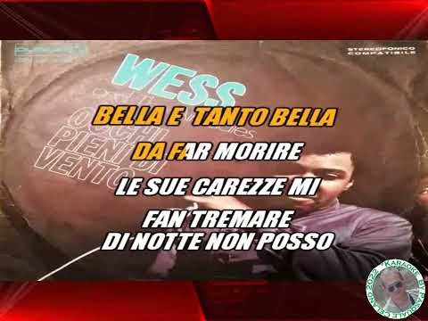 Wess   Occhi pieni di vento KARAOKE FAIR USE