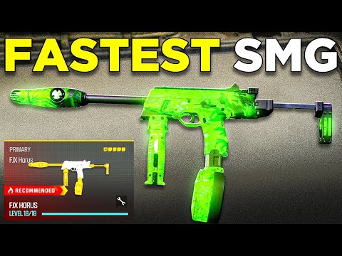 Warzone’s FASTEST SMG is BROKEN 😍 (Best FJX Horus Class Setup)