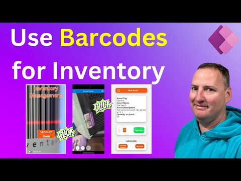 Power Apps Barcode Scanner for Inventory Records - Example App