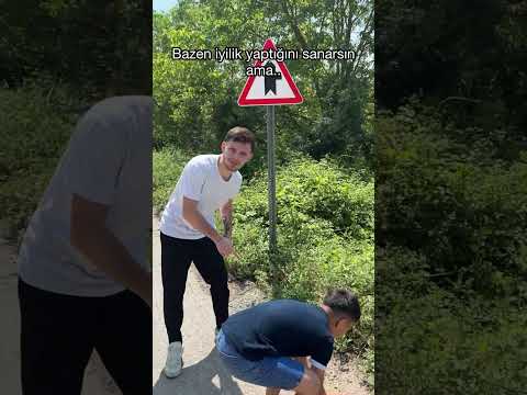 KAPLUMBAĞ’YI KARŞIYA GEÇİRDİK!😂❤️ #keşfet #shorts