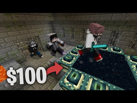 el PRIMERO en terminar MINECRAFT gana $100