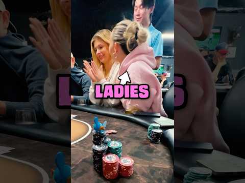 the ladies did me dirty ๐ฎโ๐จ #poker #shorts