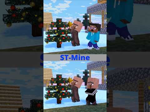 Baby Steve VS Bad Villager. New video. #shorts