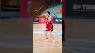 Standing at just 163 cm (5'4"), Miya Takeuchi is pure talent 👏🇯🇵  #FIBAU17