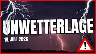 LIVESTREAM: Schwere Gewitterlage heute in Deutschland! - Live Berichterstattung...