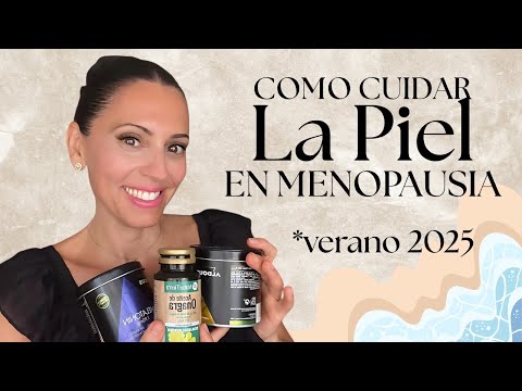 CÓMO CUIDAR la PIEL en VERANO en MENOPAUSIA 50+ | TIPS ALIMENTACIÓN BELLEZA y SUPLEMENTACIÓN NATURAL