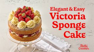 How To Turn Boxed Cake Mix into Elegant Victorian Sponge Cake | Betty’s Baking University