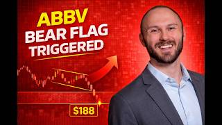 ABBV Weekly Bear Flag Triggered