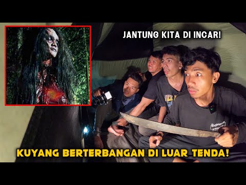 CAMPING HOROR DI KAMPUNG KUYANG KALIMANTAN! DI TER0R AMBIL PARANG,SIAP T3MPUR! Part 12