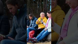 Wandern und Berg Märzen
