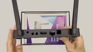StreamX X2 Pro TV Box Unboxing and Connecting to TV