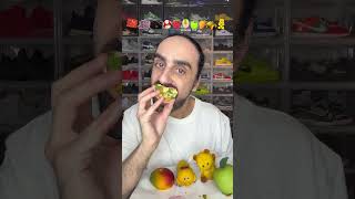 Food ASMR Trying Beautiful Desserts #food #mukbang #asmr #eatingsounds