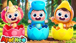 Harta Karun Dinosaurus Neo 🦖💎| Lagu Dino | Lagu Anak-anak | Ayo！Neo | Yes！Neo Bahasa Indonesia