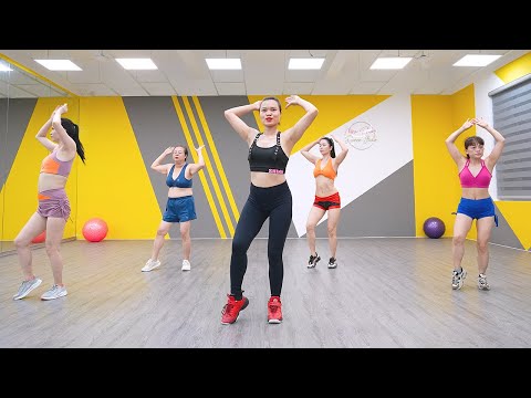 AEROBIC DANCE | Flat Belly Workout | Exercises to Get Slim Belly Fat + Tiny Waist