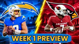 Chargers vs. Cardinals Week 1 Preview | Matchups, Predictions & Players to Watch
