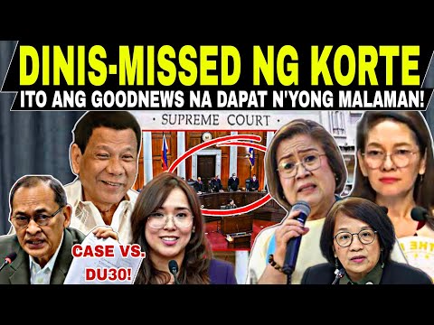 VIRAL: FINALLY! TAP0S NA ANG LABAN! KASO VS DU30 DINlS-MISSED NG K0RTE? DELIMA CASTRO NANLUM0?