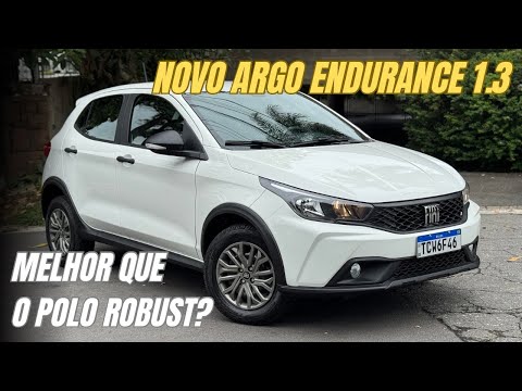 NOVO FIAT ARGO ENDURANCE 2025: melhor que o Polo Robust?