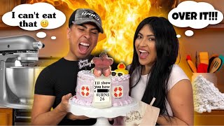 I SURPRISED LOUIE WITH A CAKE!!! | Yoatzi