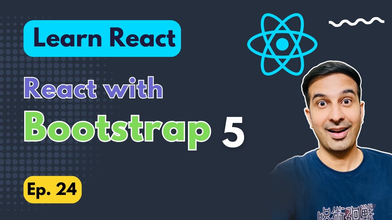 React Project with Bootstrap 5 - Easiest approach #reactjs
