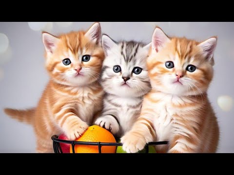 Lagu Anak Kucing Meong Meong Lucu | Lagu Anak-Anak Ceria dan Menggemaskan,